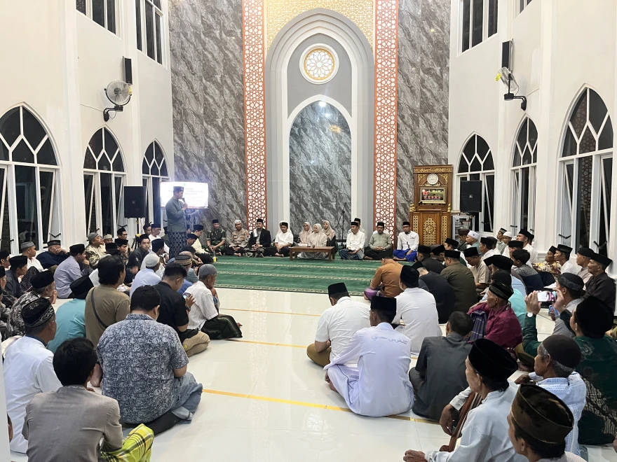 Lahan pertanian Desa Gumingsir